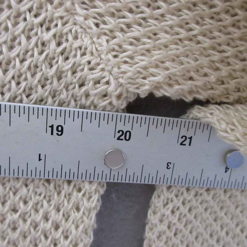 Poetry Sweater Open Knit Breathable Lagenlook Boho Coastal Minimalist Beachy